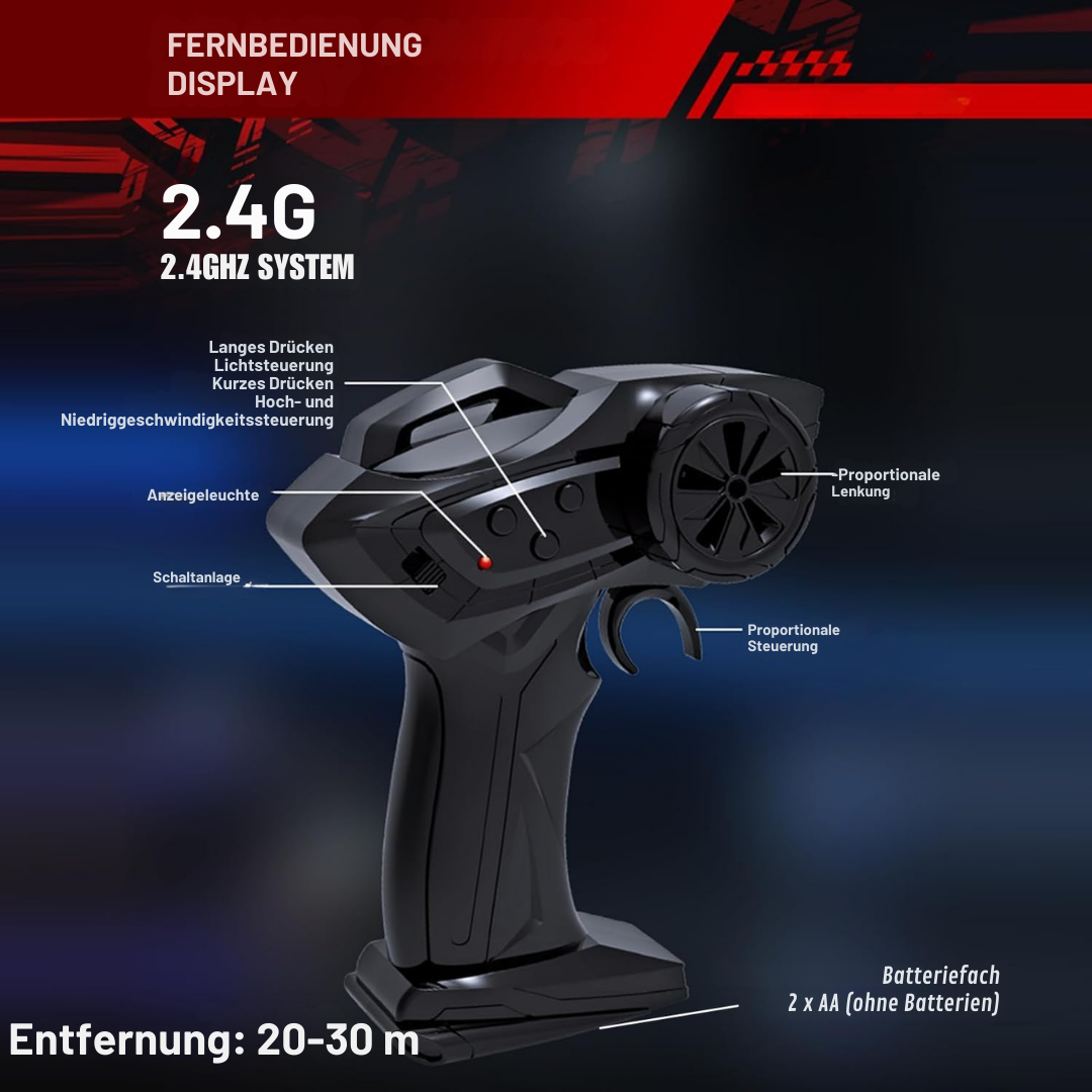 Mini RC-Driftauto 1:64